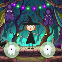 Free online flash games - Halloween Creature Rescue