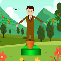 Free online flash games - Man Escape From Flower