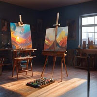 Free online flash games - Painters House Escape