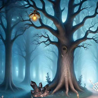 Free online flash games - Dark Woods Escape