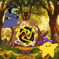 Free online flash games - Liberate The Witch Captive Man
