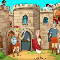 Free online flash games - Wow Castle Warriors Caught The Thieves