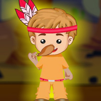 Free online flash games - Chicken Leg Piece to Hungry Trib Boy