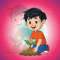 G2J Help The Boy Planting
