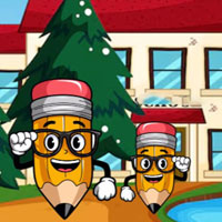 Free online flash games - G2M Happy School Kids Escape