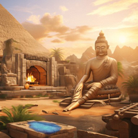 Free online flash games - Mystery Ancient Temple Escape 2
