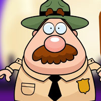 Free online flash games - G2J Fat Policeman Rescue