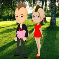 Free online flash games - Couple Discovers The Pet