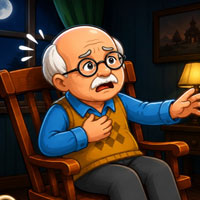 Free online flash games - Help the Asthmatic Grandpa