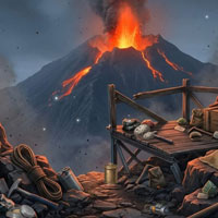Free online flash games - Heart of the Volcano