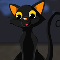 Free online flash games - G2J Help the Halloween Cat Rescue from Cage