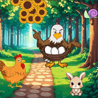 Free online flash games - Wow Poultry Protects Her Eggs