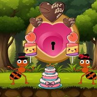 Free online flash games - Wow Ant Pair Sweet Land Escape