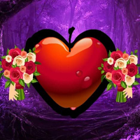 Purple Forest Love Escape HTML5