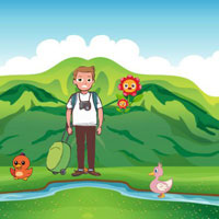 Free online flash games - Wow Find Tourist Man Car