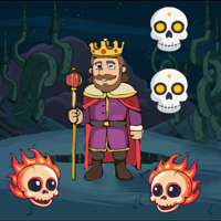 Free online flash games - G2R Queen Rescue Spooky Land