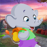G4K Cartoon Elephant Rescue