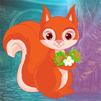 Games4King Orange Squirrel Rescue
