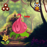 Free online flash games - BIG Trapped Butterfly Fairy Escape