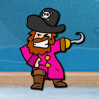 Free online flash games - 8B Find Pirate Hector Barbossa