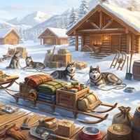 Free online flash games - Winter Pawprints