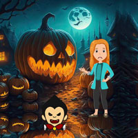 Free online flash games - Business Girl Escaped Demon Forest