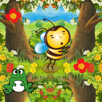 Free online flash games - Save Caged Innocent Honeybee