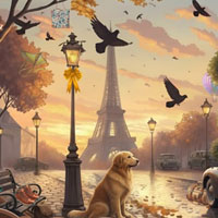 Free online flash games - Paris Trails