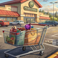 Free online flash games - Market Dash