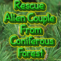 Rescue Alien Couple from Coniferous Forest
