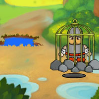 Free online flash games - G2J Tiny Soldier Rescue