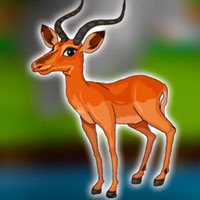 Free online flash games - Save the Trapped Addra Gazelle