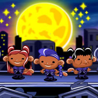 Free online flash games - Monkey Go Happy Stage 1012