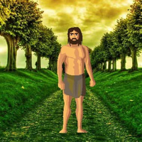 Trapped Caveman Escape HTML5
