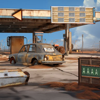 Mystery Gas Station Escape