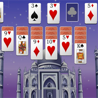 Free online flash games - Taj Mahal Solitaire