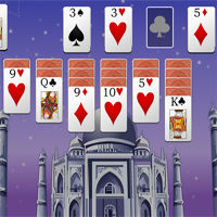 Free online flash games - Taj Mahal Solitaire