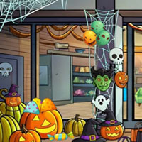 Free online flash games - Trick or Shop