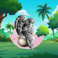 Free online flash games -  Release Cursed Statue Angel