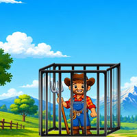 Free online flash games - Cowherd Escape