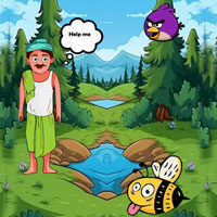 Free online flash games - Farmer Uncle Find Missed Kid
