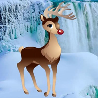 Reindeer Waterfall Escape HTML5