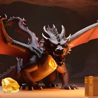 Free online flash games - Dragon Cave Escape