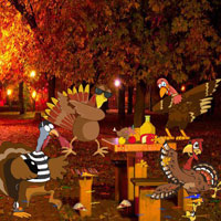 Thanksgiving Dancing Turkey Escape