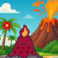 Free online flash games - G2M Volcano Spirit Escape