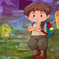 G4K Doleful School Boy Escape 