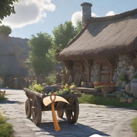 Free online flash games - Stone Age Village Escape