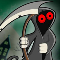 Free online flash games - G2J Escape the Black Grim Reaper