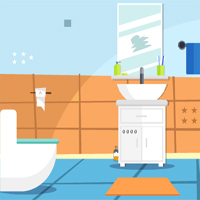 Vibrant Bathroom Escape