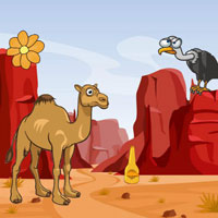 Free online flash games - Wow Camel Looking For Her Young